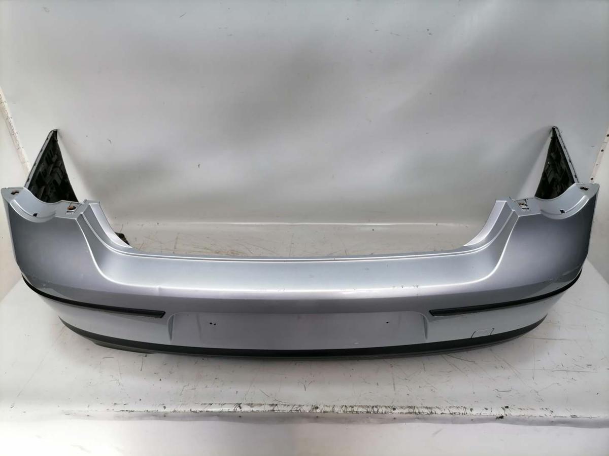 VW Passat 3C B6 original Sto&szlig;stange Stossf&auml;nger hinten Limousine LA7W Reflexsilber Bj.2006